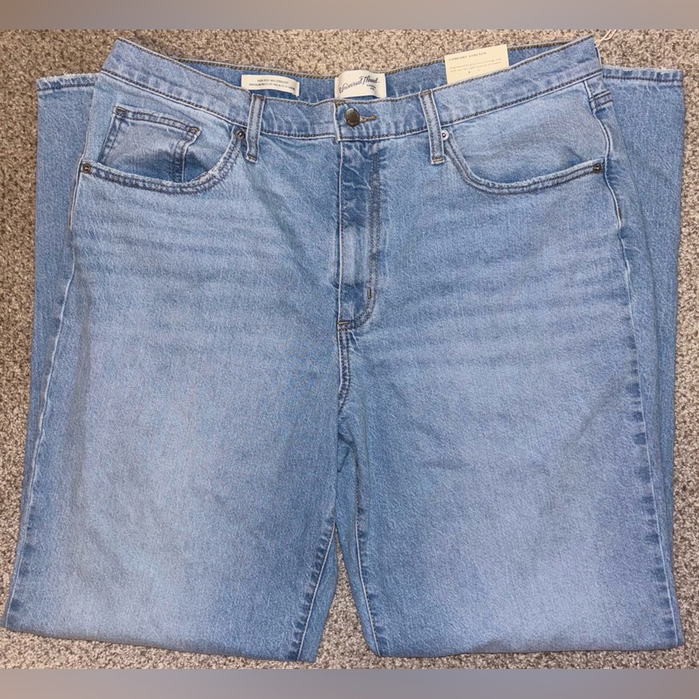 Women's High-Rise 90s Straight Jeans-Universal Thread